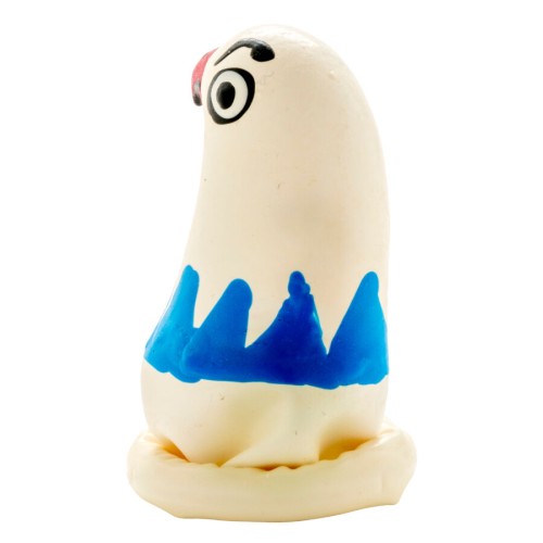 Hand-painted Condom Eagle Design