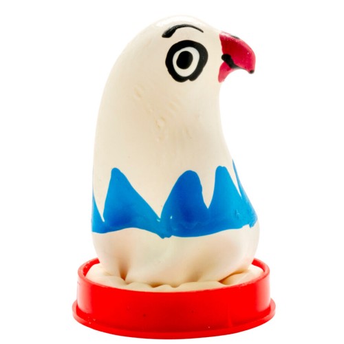 Hand-painted Condom Eagle Design