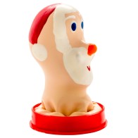 Decorative Hand-Painted Santa Condom for Unique Experiences