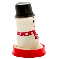 Hand-Painted Snowman Condom