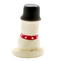 Hand-Painted Snowman Condom