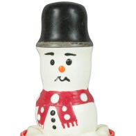 Hand-Painted Snowman Condom