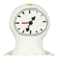 Hand-Painted Condom Clock - Unique Erotic Gift