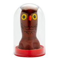 Hand-Painted Condom Owl Unique Gift
