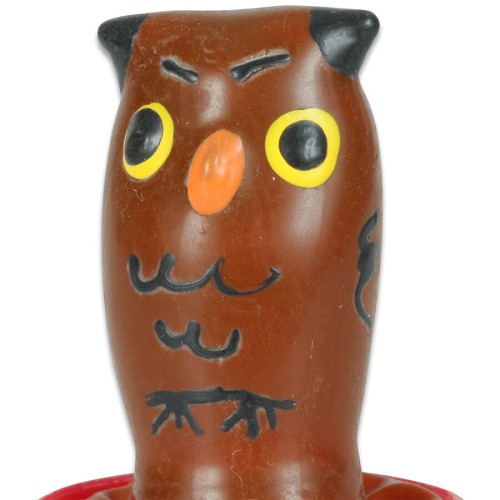 Hand-Painted Condom Owl Unique Gift