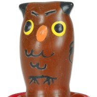Hand-Painted Condom Owl Unique Gift