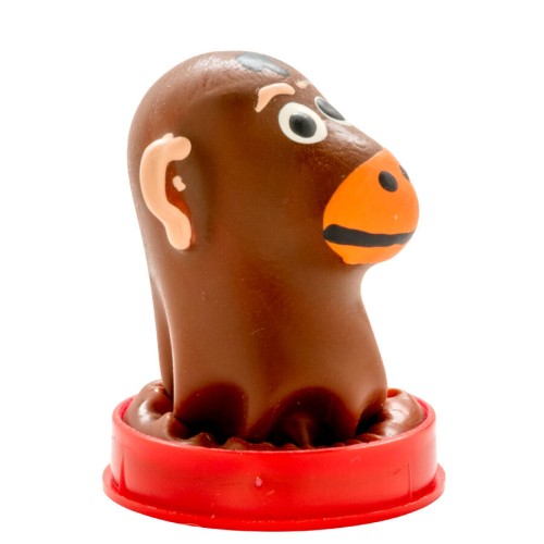 Hand-Painted Condom Monkey