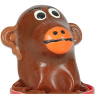 Hand-Painted Condom Monkey