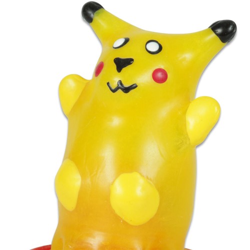 Decorative Hand-Painted Condoms Yellow Mouse
