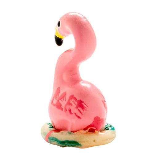 Unique Hand-painted Flamingo Pink Decorative Condoms