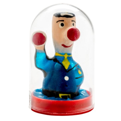 Preservativo Pintado A Mano Policía - Regalo Único para Adultos