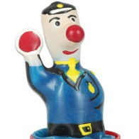 Hand-Painted Decorative Condom Police - Unique Adult Gift