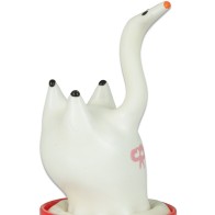 Hand-Painted Swan Decorative Condom