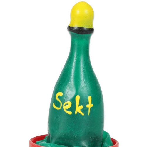 Hand-Painted Decorative Condom Champagne | Unique Erotic Gifts