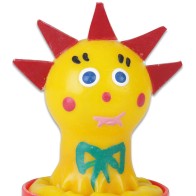 Decorative Hand-Painted Condom Sun - Unique Adult Toy