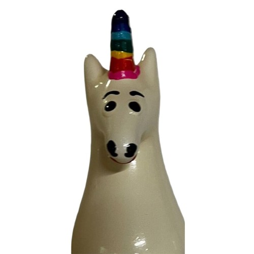 Hand-Painted Rainbow Unicorn Condom