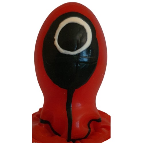 Unique Hand-Painted Decorative Condom for Fun Play