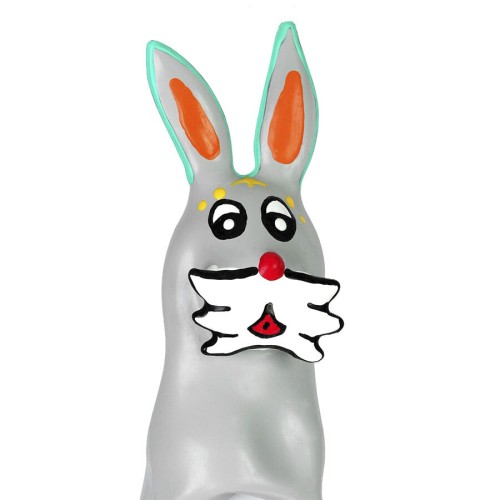 Hand-Painted Decorative Condom Bunny for Fun