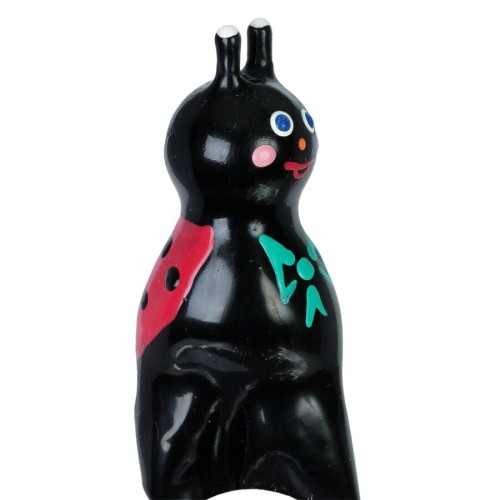 Hand-Painted Decorative Condom XL - Ladybug