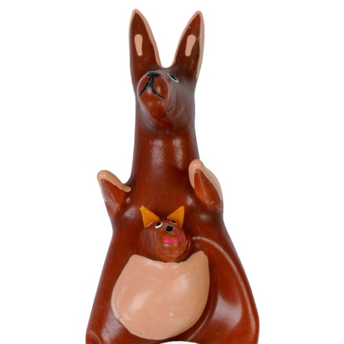 Hand-painted Kangaroo Condom XL
