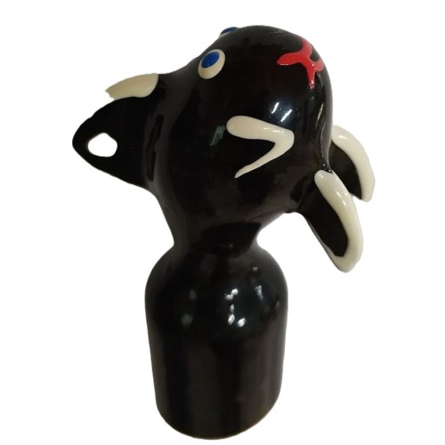 Hand-Painted Orca Friendly Condom XL