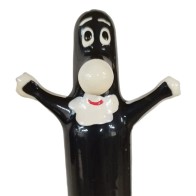 Hand-Painted Happy Puppet Condom XL - Unique Gift