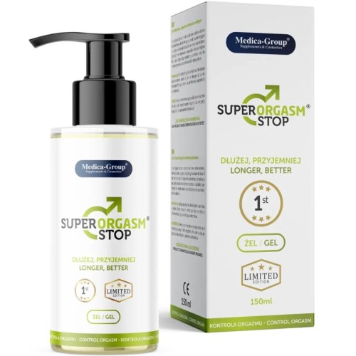 Super Orgasm Stop Gel for Men 150 Ml - Control & Prolong Pleasure