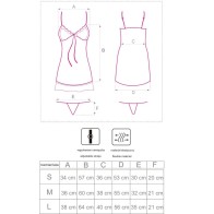 Livco Corsetti Fashion - Hyeona Babydoll + Pink Tanga XL