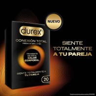 Durex Total Connection Ultra Thin Plus Latex-Free 20 Units
