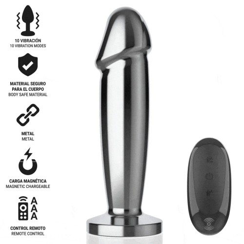 Intense Plug Anal 10 Vibraciones Con Control Remoto