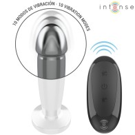 Intense Plug Anal 10 Vibraciones Con Control Remoto