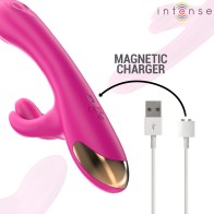 Intense - Britney Multifunction Rabbit Vibrator 23 cm Pink