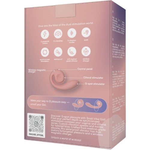 Gizi Dual Stimulator Pink for Ultimate Pleasure