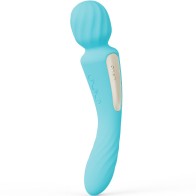 Vibrador Wanda Switch Estimulación Doble Celeste