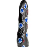 All Black Dildo Realístico Negro 20cm