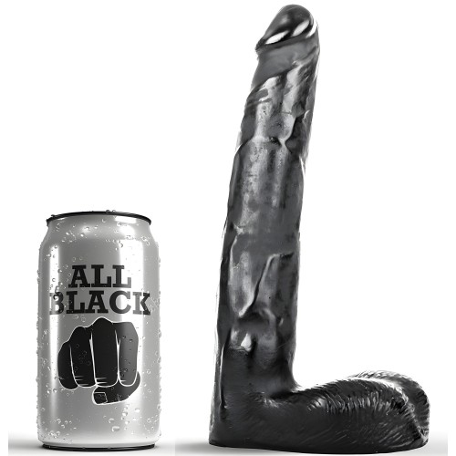 All Black - Realistic Dildo 21 cm