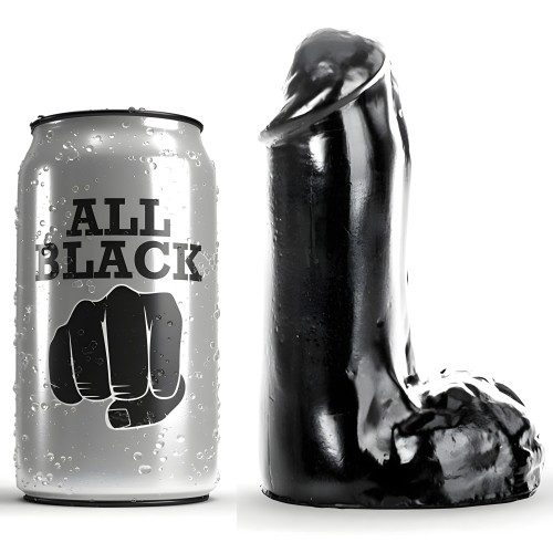 Dildo Realístico All Black 13 Cm