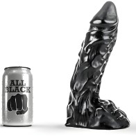 23cm All Black Dildo