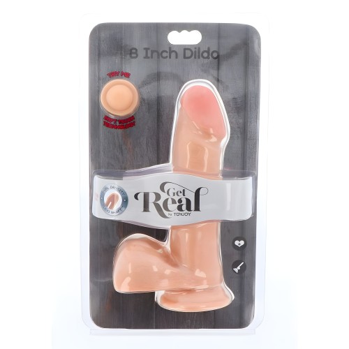Get Real - Dual Density Dildo 18 Cm Con Testículos