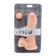 Get Real - Dual Density Dildo 18 Cm Con Testículos