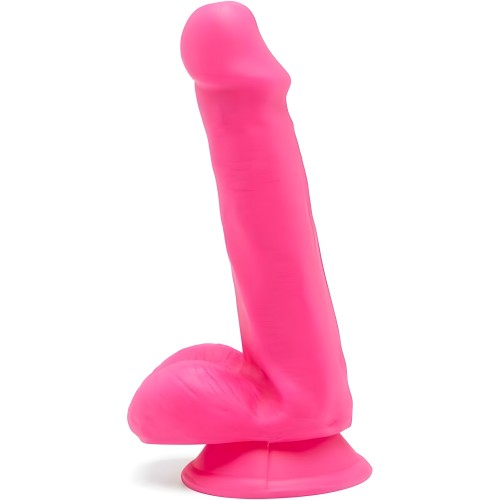 Happy Dicks Dildo 12 Cm Con Testículos Rosa