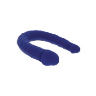 Get Real Mini Double Dong Realistic Blue