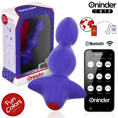Oninder Cute Love Vibrador Plug Anal