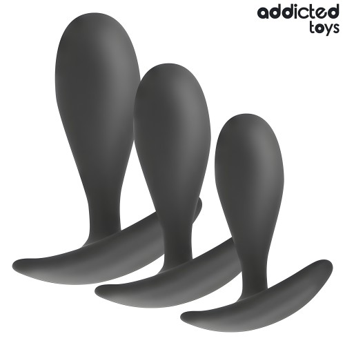 Set De 3 Plug Anal Silicona Modelo 2