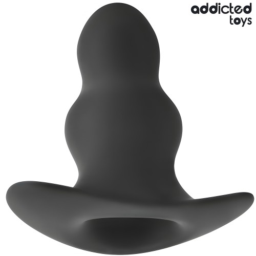Hollow Anal Plug Silicone - Size L 11.1 cm