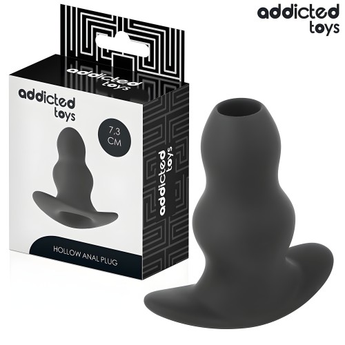 - Plug Anal Hueco Silicona Talla S 7,3 Cm