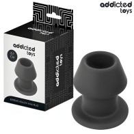 Hollow Anal Plug Extreme Silicone Size M