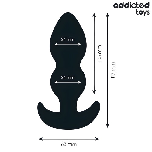 Addicted Toys - Plug Anal Silicona Talla L 11,7 Cm