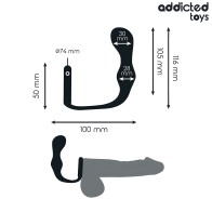 Addicted Toys Anal Plug with Ring - Model 3