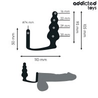 Addicted Toys Anal Plug with Ring Model 5